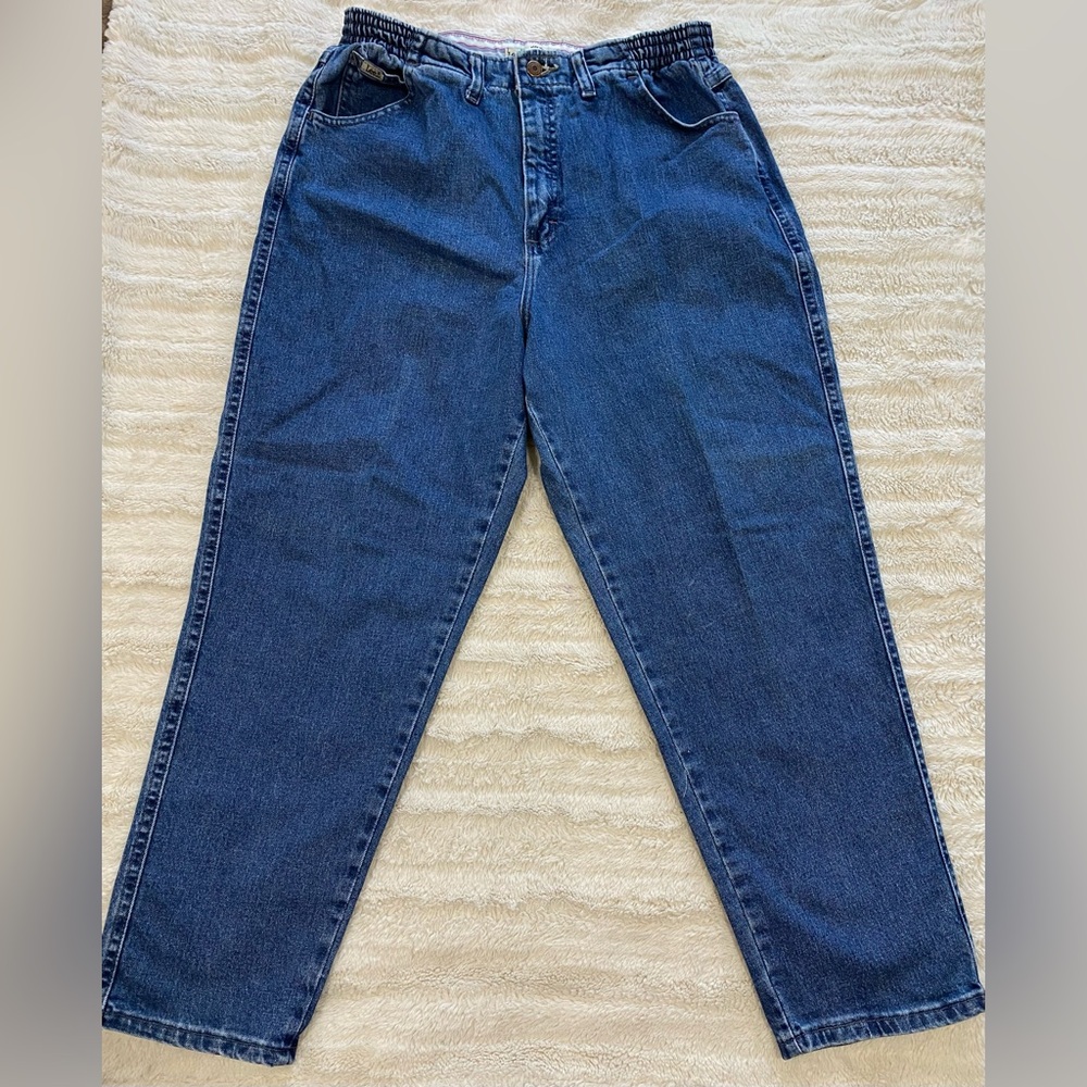 Lee Blue Straight Leg Jeans Timeless Comfort